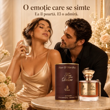 Parfum Arăbesc Emir Fire Your Desire 100 ml, Apă de Parfum Unisex Damă și Bărbat, Aromă Oriental Condimentată, Dulce, Caldă, Ambrată și Seducătoare, Inspirată de Angels’ Share - Img 5