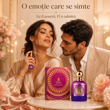 Parfum Arăbesc Emir Juicy Melange 100 ml, Apă de Parfum Unisex Damă și Bărbat, Aromă Fructat Florală, Dulce, Luminoasă, Suculentă și Elegantă, Inspirată de Eden Sparkling Lychee - Img 5