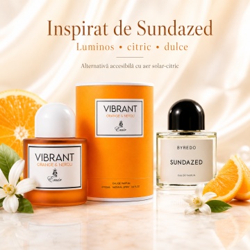 Parfum Arăbesc Emir Vibrant Orange And Neroli 100 ml, Apă de Parfum Unisex, Damă și Bărbat, Aromă Citric Florală, Inspirat Sundazed - Img 8
