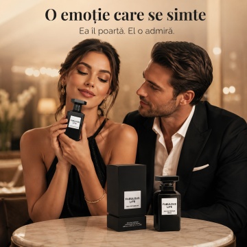 Parfum Arăbesc Fabulous Life Fragrance World 80 ml, Apă de Parfum Unisex Damă și Bărbat, Aromă Pielos Ambrat Condimentată, Intensă, Elegantă și Memorabilă, Inspirată de Fucking Fabulous Tom Ford - Img 5