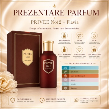 Parfum Arăbesc Flavia Flavia Privee No12-100 ml, Bărbat, edp - Img 3