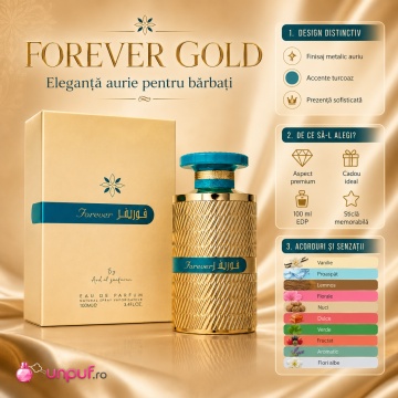 Parfum Arăbesc Forever Gold Eau De Parfum 100 Ml - Img 3