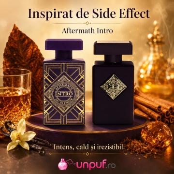 Parfum Arăbesc Fragrance World Intro Aftermath 80 ml, Apă de Parfum Unisex, Damă și Bărbat, Aromă Oriental Condimentată Ambrată cu Piper, Rom, Scorțișoară, Patchouli, Davana, Tutun, Ambră, Lemn de Santal și Vanilie - Img 8