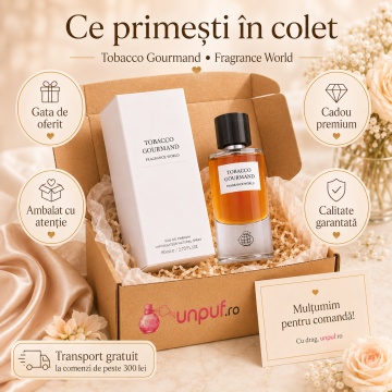 Parfum Arabesc Fragrance World Tobacco Gourmand Eau De Parfum 80 Ml - Img 4