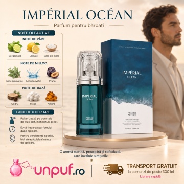 Parfum Arăbesc French Avenue Imperial Ocean Eau De Parfum 100 Ml - Img 9