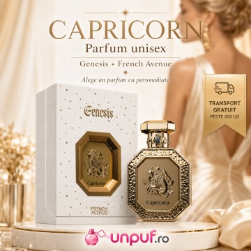 Parfum Arăbesc Genesis Capricorn French Avenue 90 ml, Apă de Parfum Unisex, Damă și Bărbat, Inspirat Babycat, Aromă Aromatic Orientală Ambrată și Vanilată cu Citrice, Condimente, Note Proaspete, Flori Albe, Lavandă, Note Calde, Lemn de Cedru, Ambră, Mosc, - Img 10