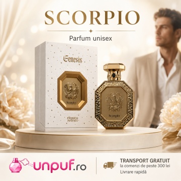 Parfum Arăbesc Genesis Scorpio French Avenue 90 ml, Apă de Parfum Unisex, Damă și Bărbat, Inspirat Jazz Club, Aromă Aromatic Orientală Caldă și Sofisticată cu Citrice, Rom, Condimente, Tutun, Acord Aromatic, Vanilie, Lemn, Balsamic, Lemn de Cedru, Ambră ș - Img 10