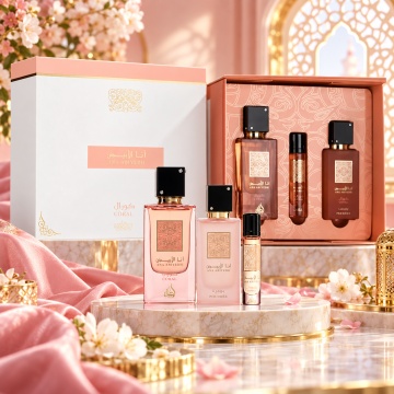 Parfum Arăbesc Gift Set Ana Abiyedh Coral 60Ml + 12 Ml Hairmist