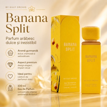 Parfum Arăbesc Gulf Orchid Banana Split 100 ml, eau de parfum, Unisex, Damă, Bărbat - Img 3