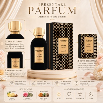 Parfum Arăbesc Hamidi Al Mukhmal Mashaer, Damă, edp - Img 3