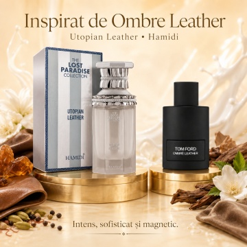 Parfum Arăbesc Hamidi Utopian Leather 100 ml, Damă, edp - Img 8
