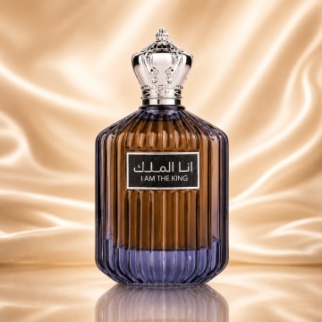 Parfum Arăbesc I Am The King Ard Al Zaafaran 100 ml, Apă de Parfum Bărbați, Inspirat Sauvage Dior, Aromă Aromatic Fougere cu Bergamotă, Lămâie, Mandarină, Piper, Lavandă, Anason, Ambră, Labdanum și Vanilie - Img 2