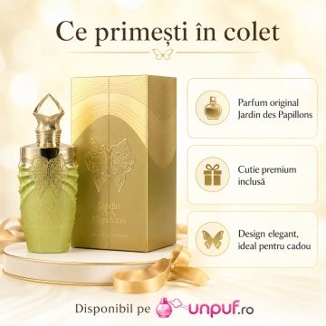 Parfum Arăbesc Jardin Des Papillons Paris Corner 100 ml, Apă de Parfum Unisex Damă și Bărbat, Aromă Floral Verde, Citrică, Florală, Dulce, Ambrată și Elegantă - Img 6