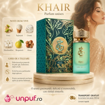 Parfum Arăbesc Khair Pistachio Paris Corner 100 ml, Apă de Parfum Unisex Damă și Bărbat, Aromă Gurmandă, Dulce, Cremoasă și Memorabilă, cu Fistic, Înghețată, Bergamotă, Alune, Rom, Cardamom, Frișcă, Bezea, Tonka, Cacao, Cedru și Lemn de Santal, Inspirată - Img 9