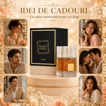 Parfum Arăbesc Khamrah Lattafa 100 ml, Apă de Parfum Unisex Damă și Bărbat - Img 7