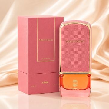 Parfum Arăbesc Lattafa Aristocrat Rose 75 ml, Apă de Parfum Bărbat, Aromă Floral Fructată cu Bergamotă, Grapefruit, Prună, Iasomie, Trandafir, Lemn de Santal, Tonka și Benzoină
