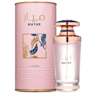 Parfum Arabesc Lattafa Mayar EDP 100 ml Damă, Aromă Floral Fructată cu Litchi, Zmeură, Trandafir, Bujor, Violetă și Mosc - Img 11