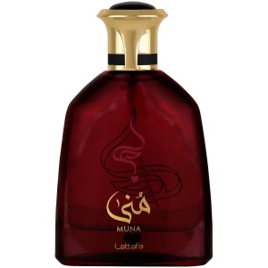 Parfum Arăbesc Lattafa Muna 100 ml, Apă de Parfum Unisex, Aromă Fresh Florală cu Căpșune, Pepene Verde, Trandafir și Mosc - Img 10