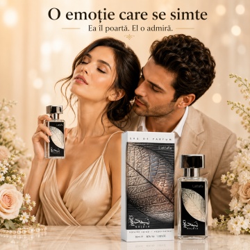 Parfum Arăbesc Lattafa Najdia 30 ml, Apă de Parfum Bărbat, Aromă Fresh Aromatică cu Măr, Bergamotă, Scorțișoară, Lavandă și Ambră - Img 5