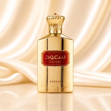 Parfum Arăbesc Lattafa Saud EDP 100 ml Unisex, Inspirat Oud Maracuja, Aromă Orientală cu Mandarină, Bergamotă, Portocale, Oud, Mosc, Lemn, Iasomie și Trandafir - Img 2