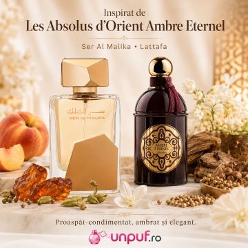 Parfum Arăbesc Lattafa Ser Al Malika 100 ml, Apă de Parfum Unisex, Aromă Condimentată cu Măr, Scorțișoară, Șofran, Ambră, Mosc, Oud și Vanilie - Img 9