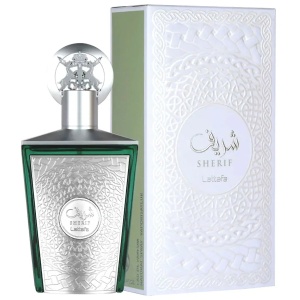 Parfum Arăbesc Lattafa Sherif 100 ml, Apă de Parfum Bărbat, Aromă Fresh Lemnoasă cu Cimbru, Măr, Bergamotă, Petitgrain, Cedru, Mosc și Cashmeran - Img 11