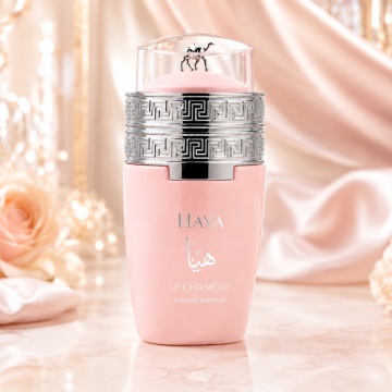 Parfum Arăbesc Le Chameau Arabia Haya EDP 100 ml Damă, Inspirat Yara, Aromă Oriental Ambrată cu Citrice, Șofran, Flori Albe, Rășini, Vanilie, Mosc, Ambră și Lemn de Cedru - Img 2