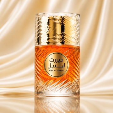 Parfum Arăbesc Le Chameau Desert Angel EDP 100 ml Unisex, Inspirat Angels’ Share Anniversary Edition, Aromă Caldă cu Coniac, Scorțișoară, Tonka, Stejar, Praline, Vanilie și Lemn de Santal - Img 2