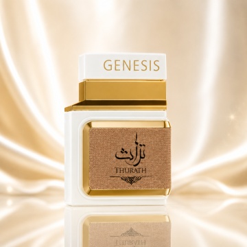 Parfum Arăbesc Le Chameau Genesis Thurath EDP 100 ml Damă, Inspirat Madawi Arabian Oud, Aromă Fructată și Moscată cu Piersică, Flori de Măr, Floare de Ananas, Mosc, Trandafir Sălbatic și Patchouli - Img 2