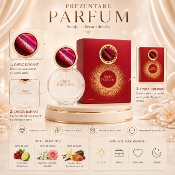 Parfum Arăbesc Maryaj Night Princess 100 ml, Unisex, Damă, Bărbat, edp - Img 2