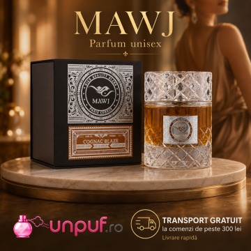 Parfum Arăbesc Mawj Cognac Blaze Paris Corner 100 ml, Apă de Parfum Unisex, Damă și Bărbat, Aromă Gurmand Ambrată, Inspirat Angel’s Share - Img 10