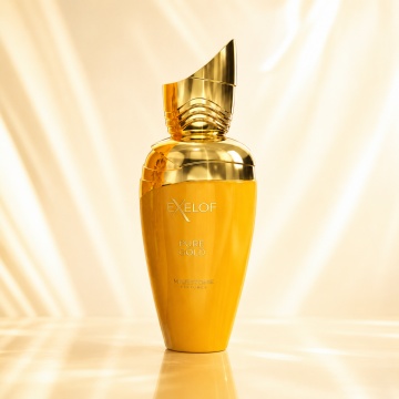 Parfum Arăbesc Milestone Exelof Pure Gold EDP 85 ml Unisex, Inspirat Erba Gold, Aromă Oriental Ambrată cu Portocală Braziliană, Lămâie Siciliană, Bergamotă Calabreză, Ghimbir, Pepene, Pară, Măr Verde, Ambră, Mosc Alb și Vanilie de Madagascar - Img 2