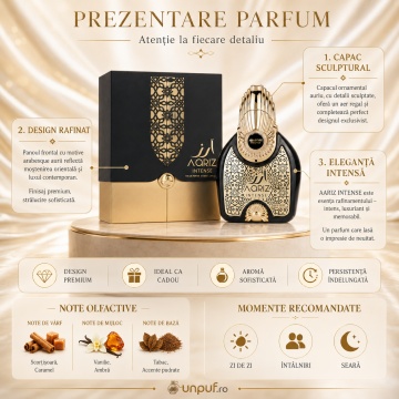 Parfum Arăbesc My Perfumes Aariz Intense 100 ml, Damă, edp - Img 3