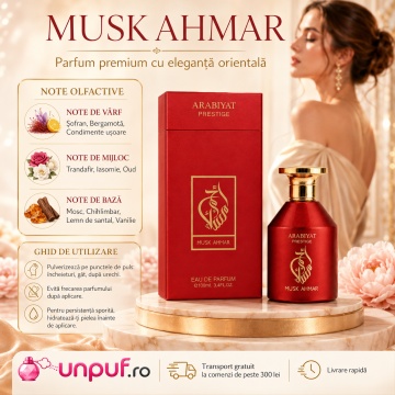 Parfum Arăbesc My Perfumes Musk Ahmar 80 ml, Damă, edp - Img 9
