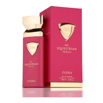 Parfum Arăbesc Olena An Equestrian Series French Avenue EDP 100 ml Damă, Inspirat Oriana, Aromă Floral Fructat Gourmand cu Grapefruit, Bergamotă, Mandarină, Coacăze Negre, Zmeură, Floare de Portocal, Frișcă, Marshmallow, Ambretă și Mosc - Img 11