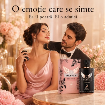 Parfum Arăbesc Olivia Blossom Maison Alhambra EDP 80 ml Damă, Inspirat Olympea Blossom, Aromă Chypre Fructată cu Piper, Trandafir, Coacăză Neagră, Pară, Cașmiran, Paciuli și Vanilie - Img 5