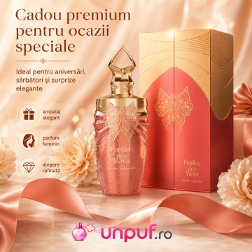 Parfum Arăbesc Papillon Des Vents Paris Corner 100 ml, Apă de Parfum Unisex, Damă, Bărbat, Aromă Floral Fructată, Inspirat Flora Gorgeous Orchid - Img 6