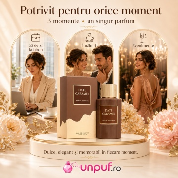 Parfum Arăbesc Paris Corner Date Caramel 100 ml, Apă de Parfum Unisex, Damă și Bărbat, Aromă Gurmand Dulce, Inspirat Angel’s Share - Img 6