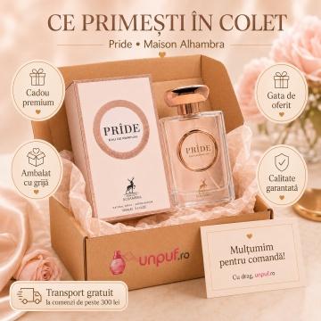 Parfum Arăbesc Pride Maison Alhambra EDP 100 ml Damă, Inspirat Idôle Lancome, Aromă Oriental Florală cu Ceai, Bergamotă, Frezie, Orhidee, Iasomie, Trandafir, Floare de Portocal, Paciuli, Mosc și Vanilie - Img 4