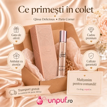 Parfum Arăbesc Qissa Delicious Paris Corner 15 ml, Apă de Parfum Unisex, Damă, Bărbat, Aromă Gurmand Fructată, Dulce și Cremoasă, Inspirat Sweet Tooth - Img 4