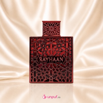Parfum Arăbesc Rayhaan Crimson pentru Bărbați 100 ml, Cald Condimentat Vanilat Ambrat - Img 2