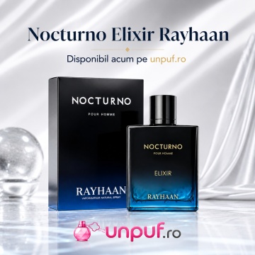 Parfum Arăbesc Rayhaan Nocturno Men EDP 100 ml Bărbat, Aromă Aromatic Lemnoasă cu Grapefruit, Bergamotă, Piper, Geranium, Lavandă, Salvie, Ambră, Cedru, Mosc și Vetiver - Img 4