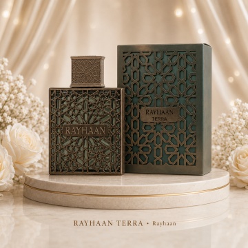 Parfum Arăbesc Rayhaan Terra 100 ml pentru Bărbați | Ambrat, Condimentat, Aromatic