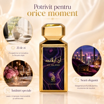 Parfum Arăbesc Risala Series An Island 100 ml, Unisex, Damă, Bărbat, edp - Img 6
