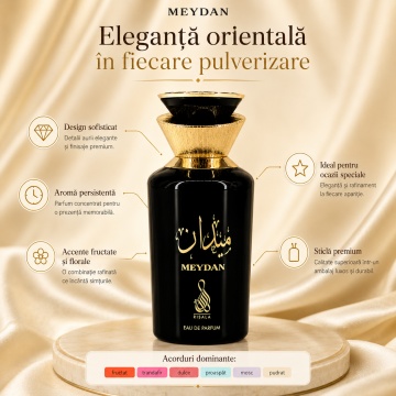 Parfum Arăbesc Risala Series Meydan 100 ml, Unisex, Damă, Bărbat, edp - Img 3