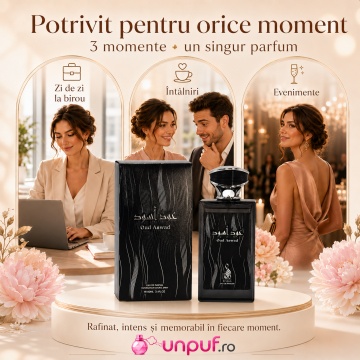 Parfum Arăbesc Risala Series Oud Aswad 100 ml, Unisex, Damă, Bărbat, edp - Img 6