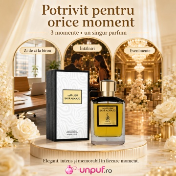 Parfum Arăbesc Risala Series Sayf Almajd 105 ml, Unisex, Damă, Bărbat, edp - Img 6
