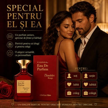 Parfum Arăbesc V.V. Love Chandelier Rouge Eau de Parfum 100 ml, Unisex, Inspirat din Baccarat Rouge 540 - Img 7