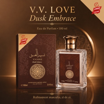 Parfum Arăbesc V.V. Love Dusk Embrace, Apă de Parfum Bărbat, 100 ml - Img 2