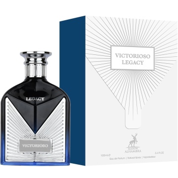 Parfum Arăbesc Victorioso Legacy Maison Alhambra EDP 100 ml Bărbat, Inspirat Invictus Legend Paco Rabanne, Aromă Lemnos Acvatică cu Note Marine, Grepfrut, Mandarină, Frunze de Dafin, Iasomie, Ambră Gri, Lemn de Guaiac, Lichen și Paciuli - Img 11